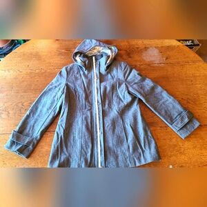 Calvin Klein Peacoat Wool Blend Jacket